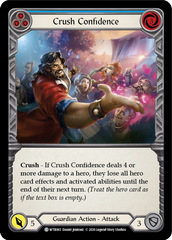 Crush Confidence (Blue) [U-WTR065] (Welcome to Rathe Unlimited)  Unlimited Rainbow Foil | The CG Realm