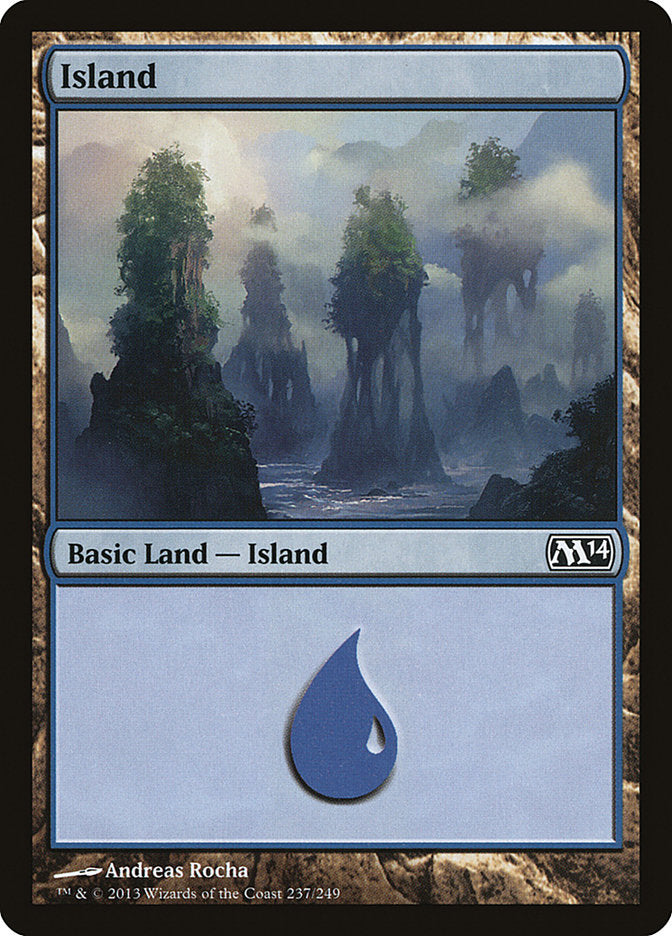 Island (237) [Magic 2014] | The CG Realm