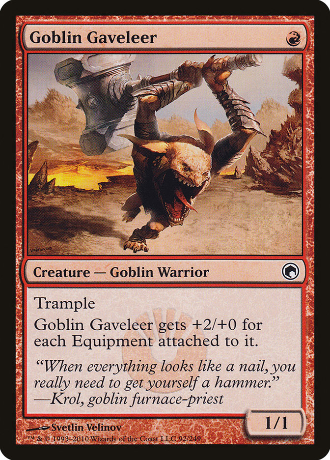 Goblin Gaveleer [Scars of Mirrodin] | The CG Realm