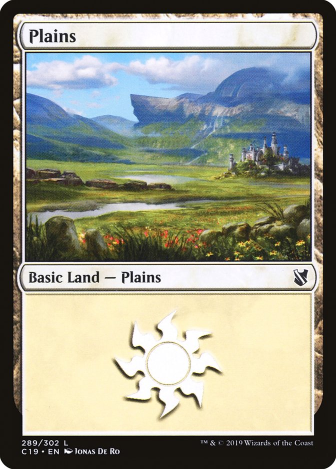 Plains (289) [Commander 2019] | The CG Realm