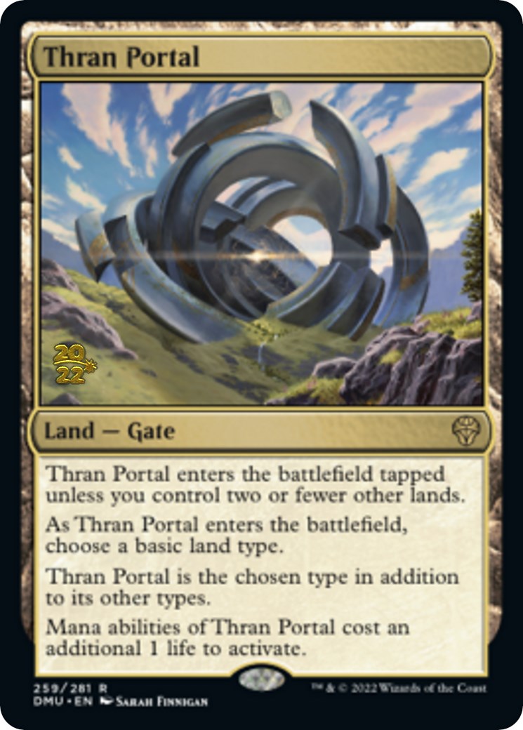 Thran Portal [Dominaria United Prerelease Promos] | The CG Realm