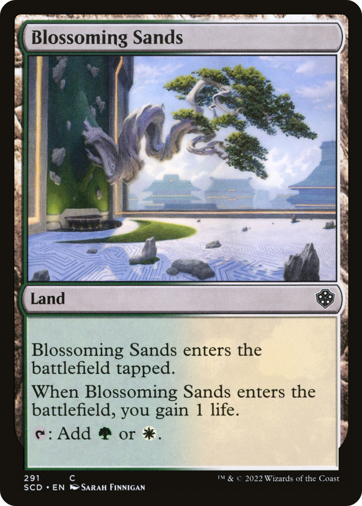 Blossoming Sands [Starter Commander Decks] | The CG Realm