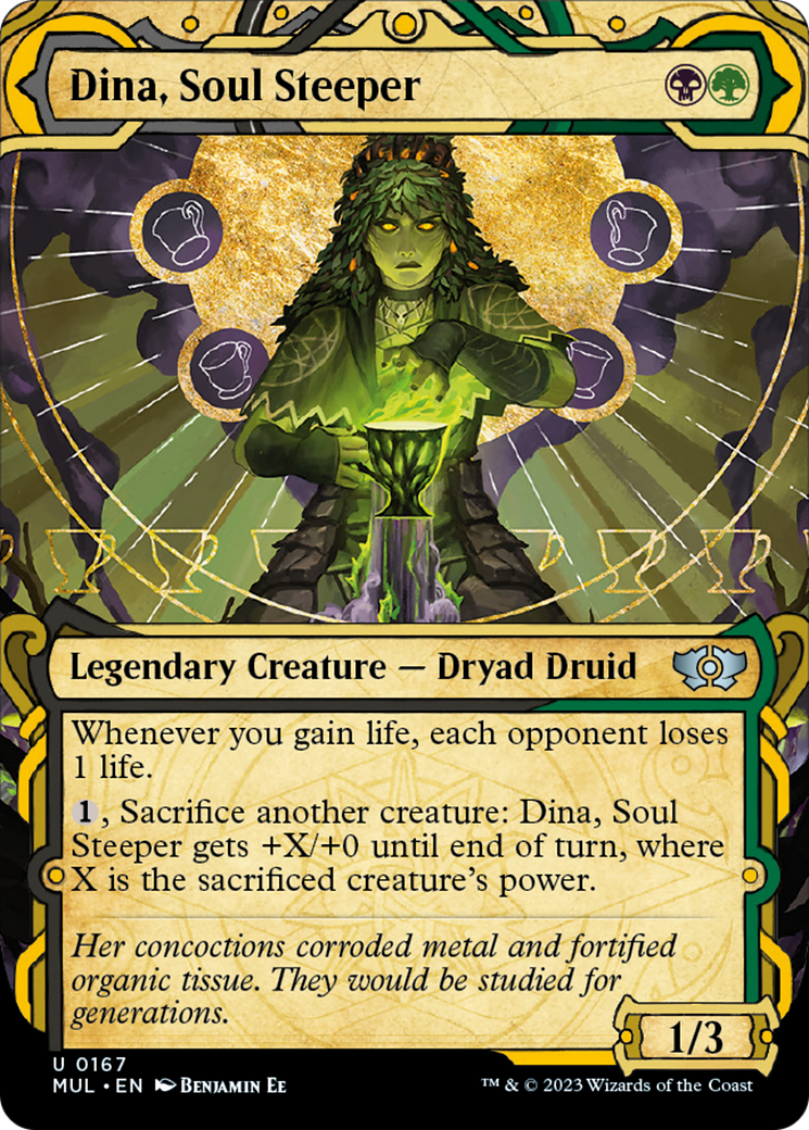 Dina, Soul Steeper (Halo Foil) [Multiverse Legends] | The CG Realm