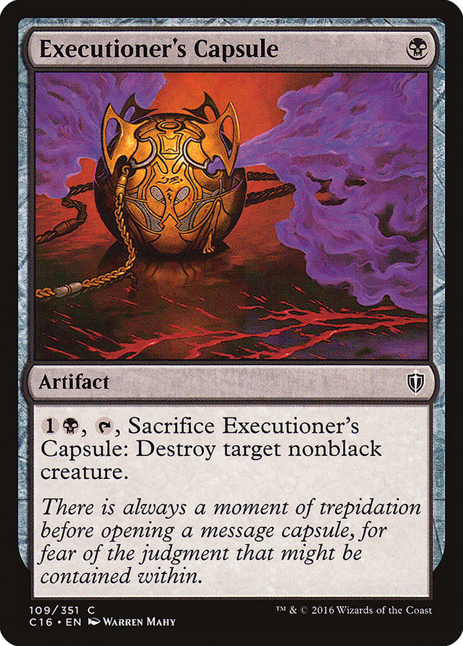 Executioner's Capsule [Commander 2016] | The CG Realm