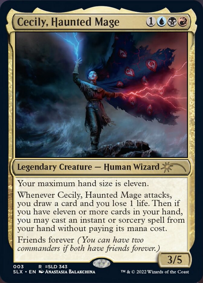 Cecily, Haunted Mage [Secret Lair: Universes Within] | The CG Realm