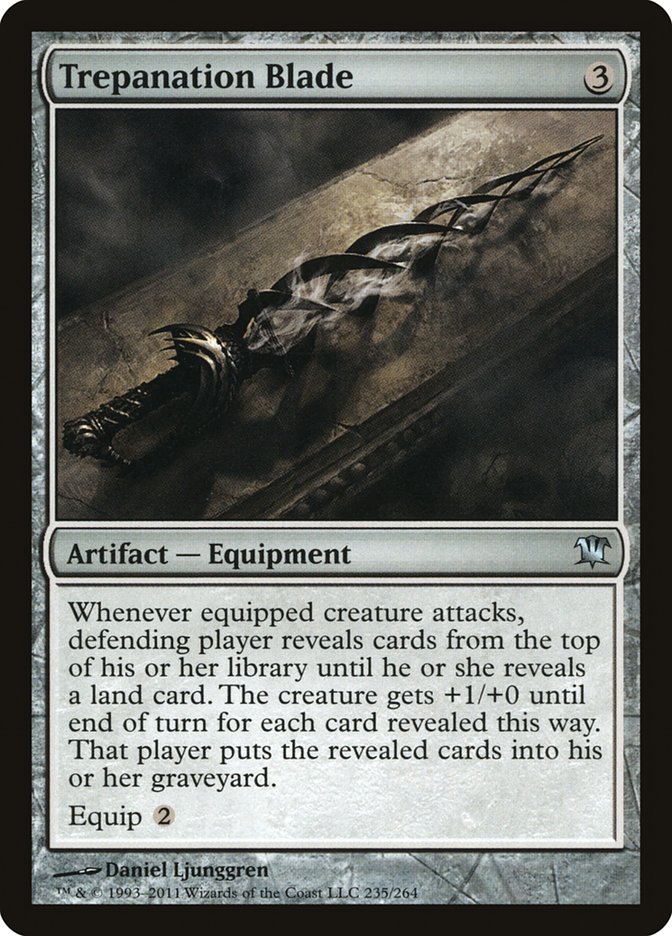 Trepanation Blade [Innistrad] | The CG Realm