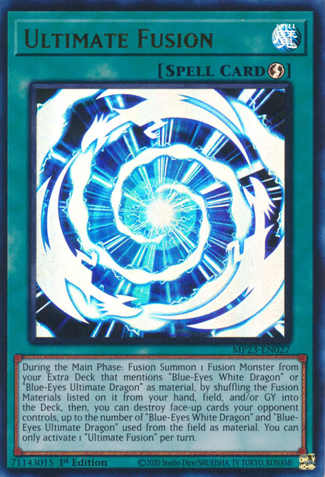 Ultimate Fusion [MP23-EN027] Ultra Rare | The CG Realm