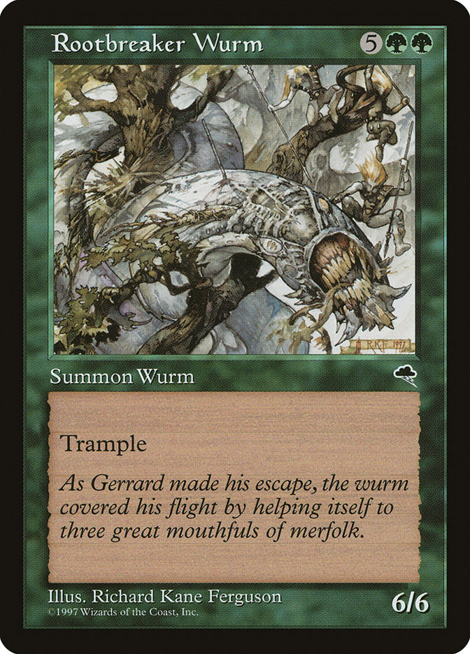 Rootbreaker Wurm [Tempest] | The CG Realm