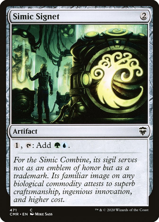 Simic Signet [Commander Legends] | The CG Realm