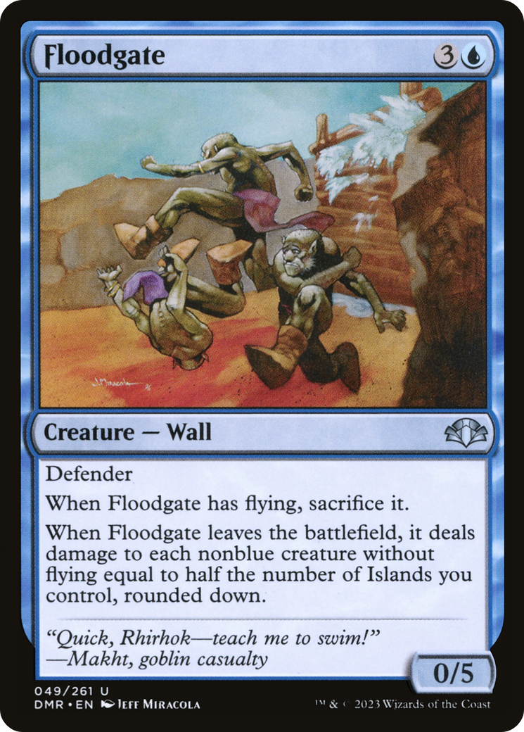 Floodgate [Dominaria Remastered] | The CG Realm