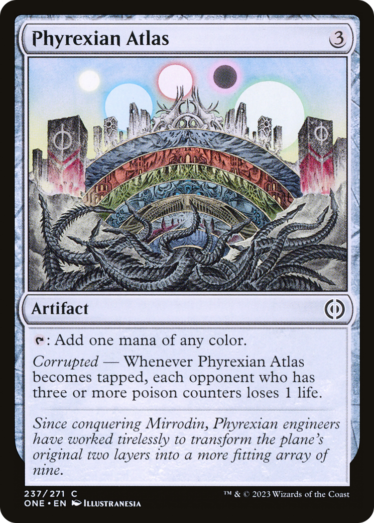 Phyrexian Atlas [Phyrexia: All Will Be One] | The CG Realm