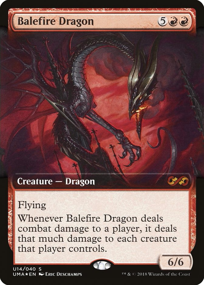 Balefire Dragon (Topper) [Ultimate Masters Box Topper] | The CG Realm