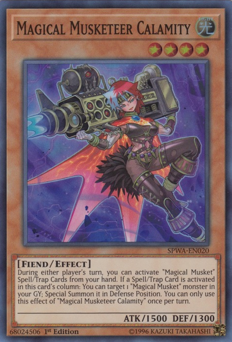 Magical Musketeer Calamity [SPWA-EN020] Super Rare | The CG Realm