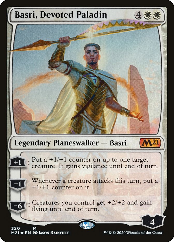 Basri, Devoted Paladin [Core Set 2021] | The CG Realm