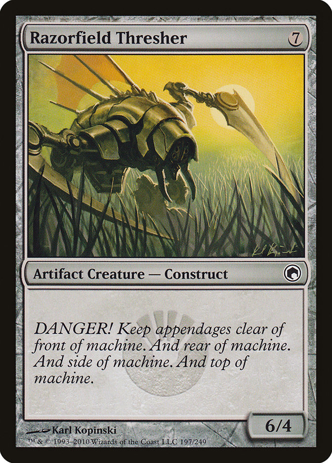 Razorfield Thresher [Scars of Mirrodin] | The CG Realm