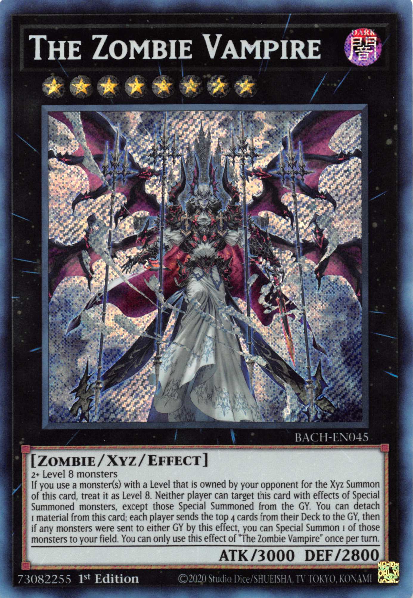 The Zombie Vampire [BACH-EN045] Secret Rare | The CG Realm