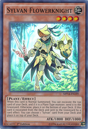 Sylvan Flowerknight [MP14-EN199] Super Rare | The CG Realm