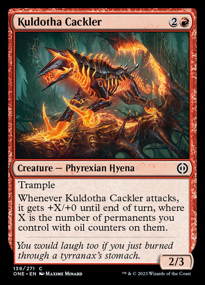 Kuldotha Cackler [Phyrexia: All Will Be One] | The CG Realm