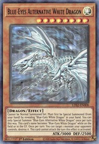 Blue-Eyes Alternative White Dragon (Green) [LDS2-EN008] Ultra Rare | The CG Realm