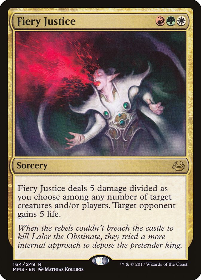 Fiery Justice [Modern Masters 2017] | The CG Realm