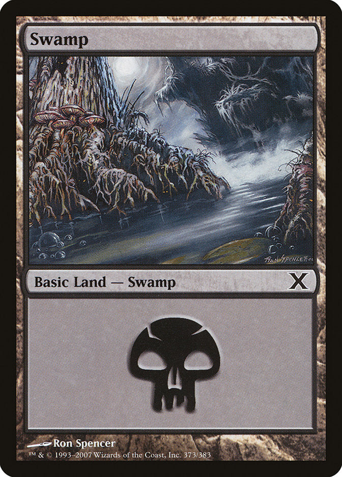 Swamp (373) [Tenth Edition] | The CG Realm