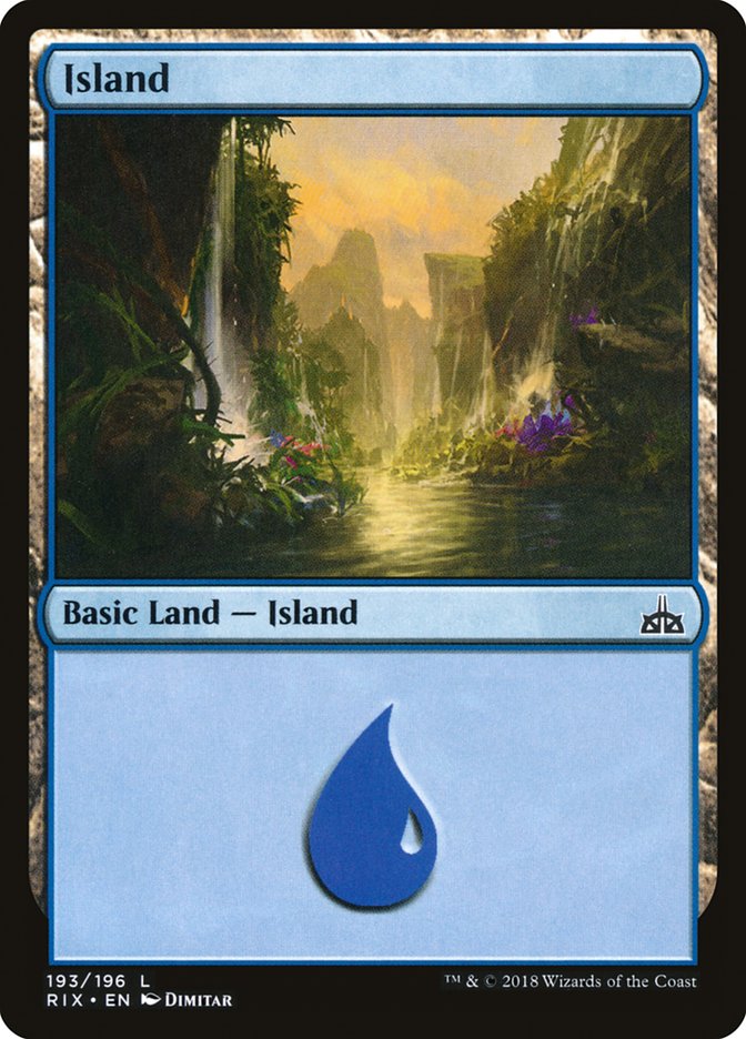 Island (193) [Rivals of Ixalan] | The CG Realm