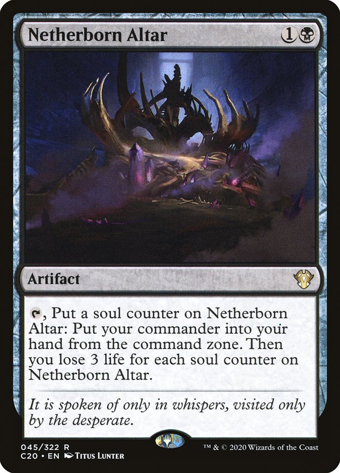 Netherborn Altar [Commander 2020] | The CG Realm