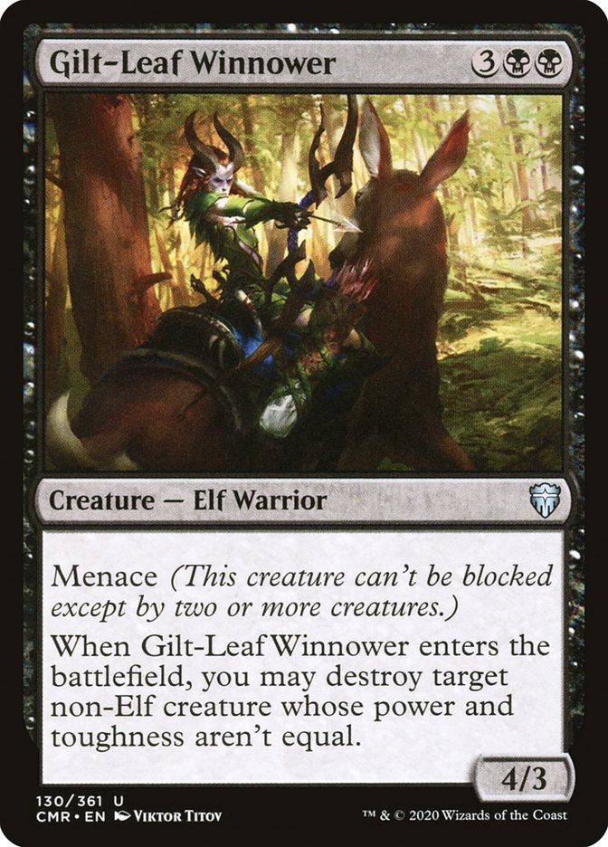 Gilt-Leaf Winnower [Commander Legends] | The CG Realm