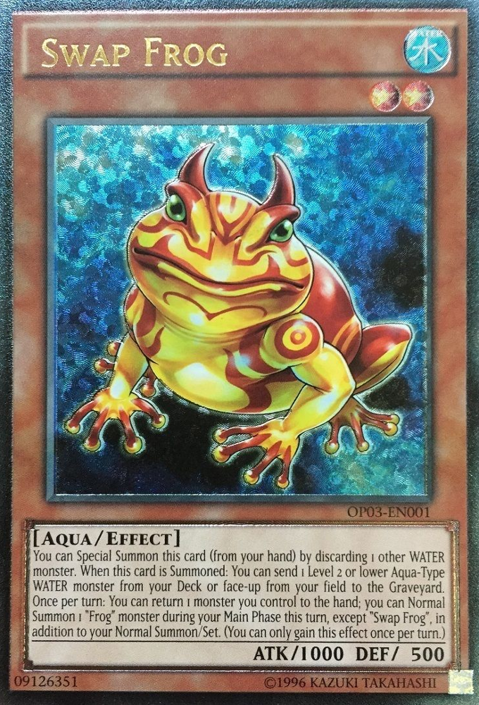 Swap Frog [OP03-EN001] Ultimate Rare | The CG Realm