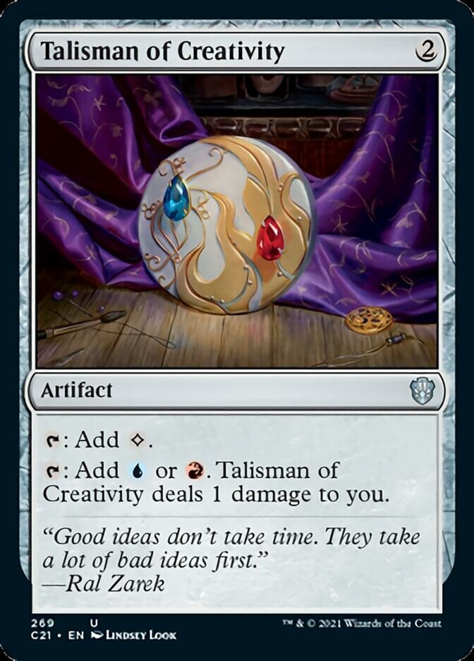 Talisman of Creativity [Commander 2021] | The CG Realm