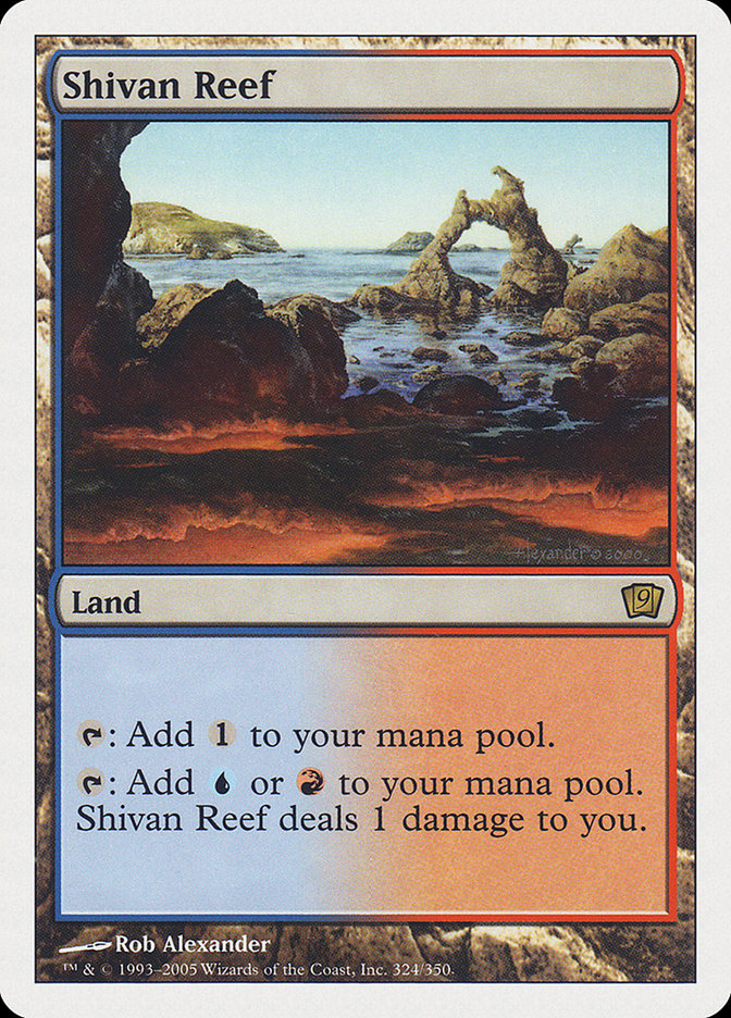 Shivan Reef [Ninth Edition] | The CG Realm