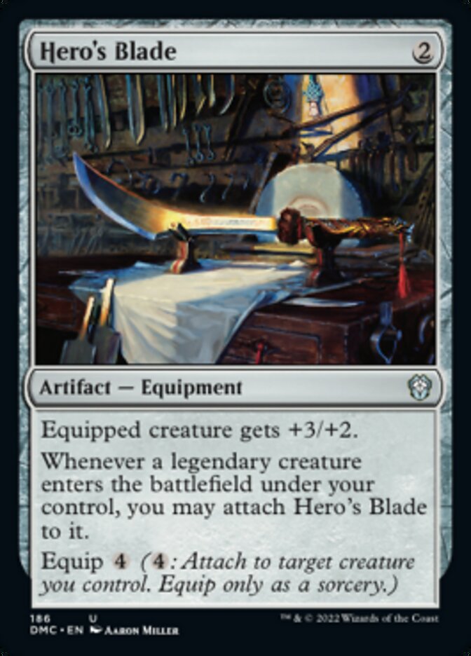 Hero's Blade [Dominaria United Commander] | The CG Realm