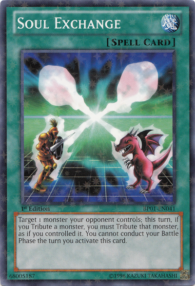 Soul Exchange [BP01-EN041] Starfoil Rare | The CG Realm