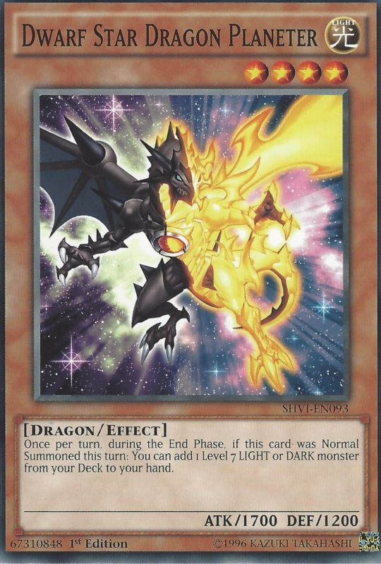 Dwarf Star Dragon Planeter [SHVI-EN093] Common | The CG Realm