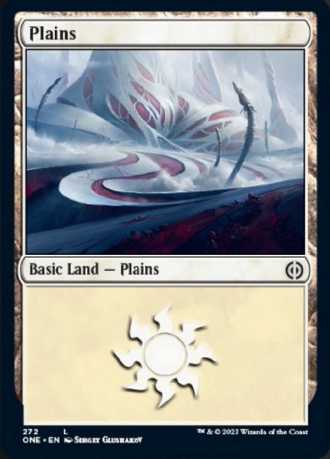 Plains (272) [Phyrexia: All Will Be One] | The CG Realm