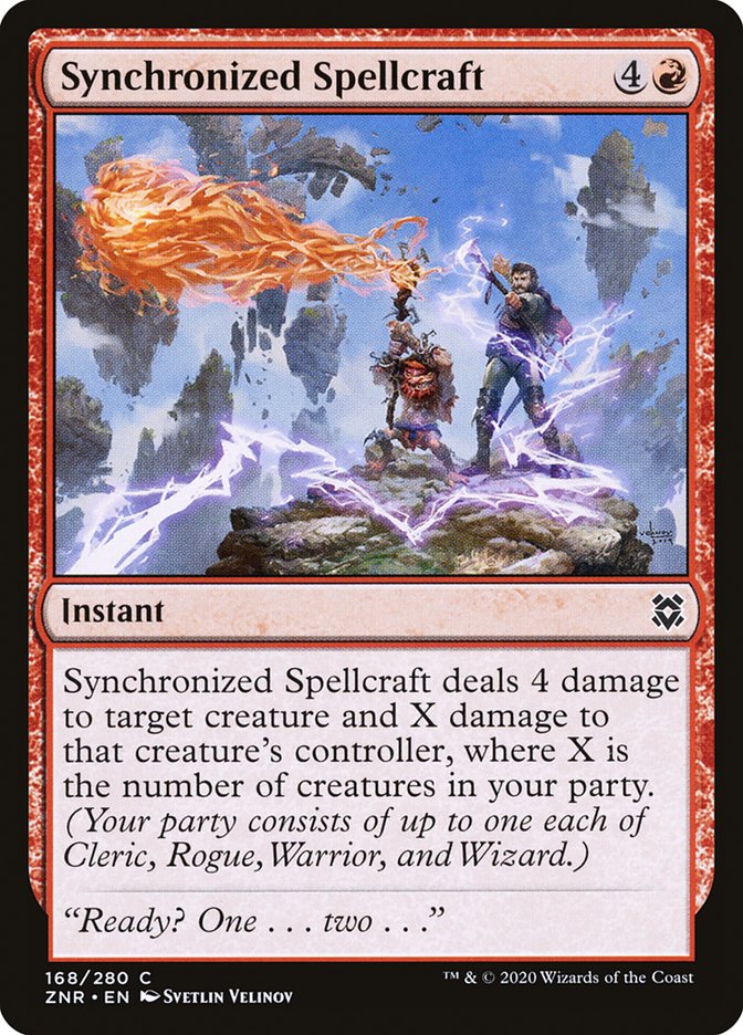 Synchronized Spellcraft [Zendikar Rising] | The CG Realm