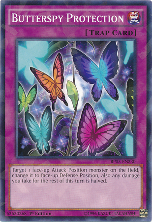 Butterspy Protection [BP03-EN230] Shatterfoil Rare | The CG Realm