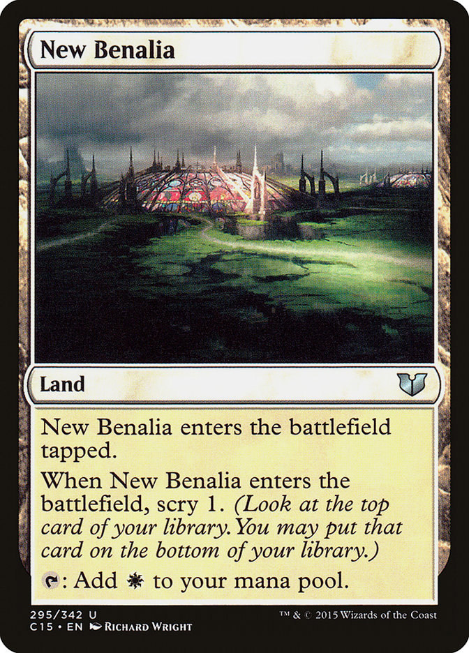 New Benalia [Commander 2015] | The CG Realm