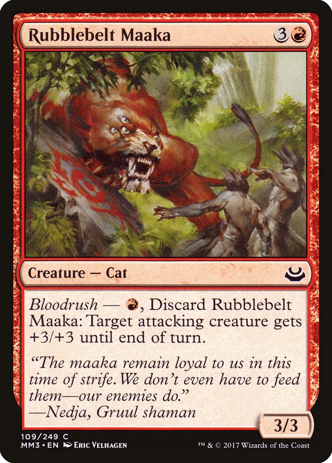 Rubblebelt Maaka [Modern Masters 2017] | The CG Realm