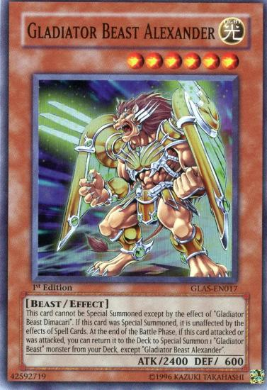 Gladiator Beast Alexander [GLAS-EN017] Super Rare | The CG Realm