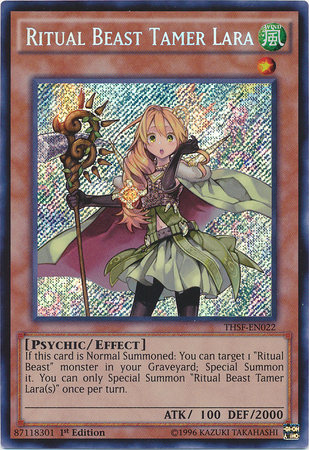 Ritual Beast Tamer Lara [THSF-EN022] Secret Rare | The CG Realm