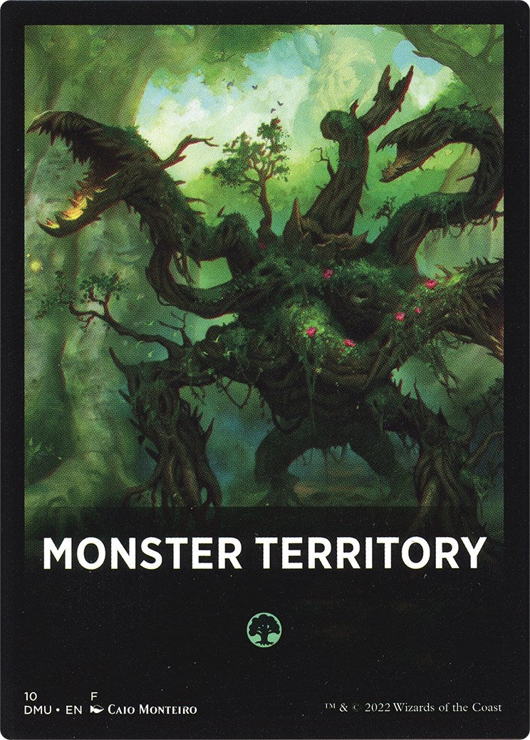 Monster Territory Theme Card [Dominaria United Tokens] | The CG Realm