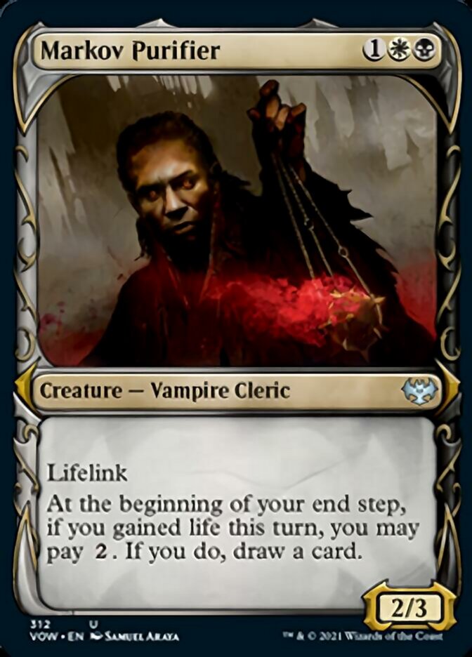 Markov Purifier (Showcase Fang Frame) [Innistrad: Crimson Vow] | The CG Realm