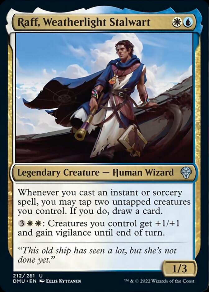 Raff, Weatherlight Stalwart [Dominaria United] | The CG Realm