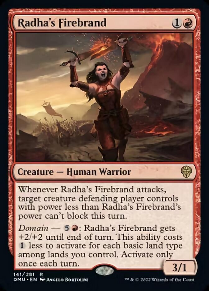 Radha's Firebrand [Dominaria United] | The CG Realm