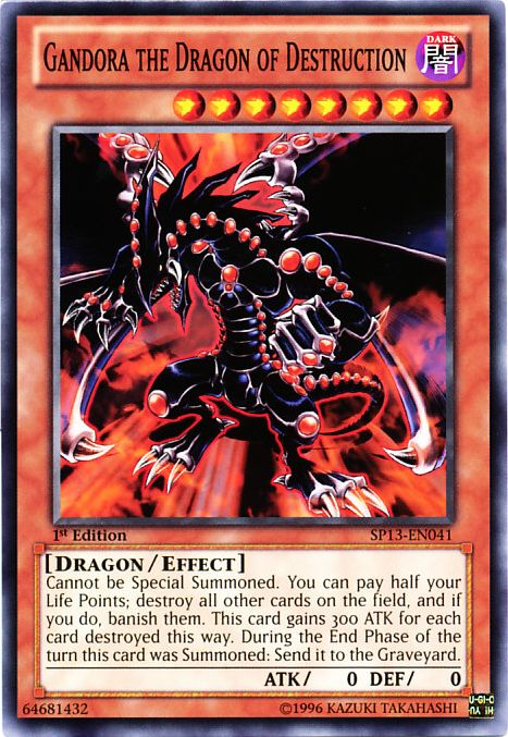 Gandora the Dragon of Destruction [SP13-EN041] Common | The CG Realm