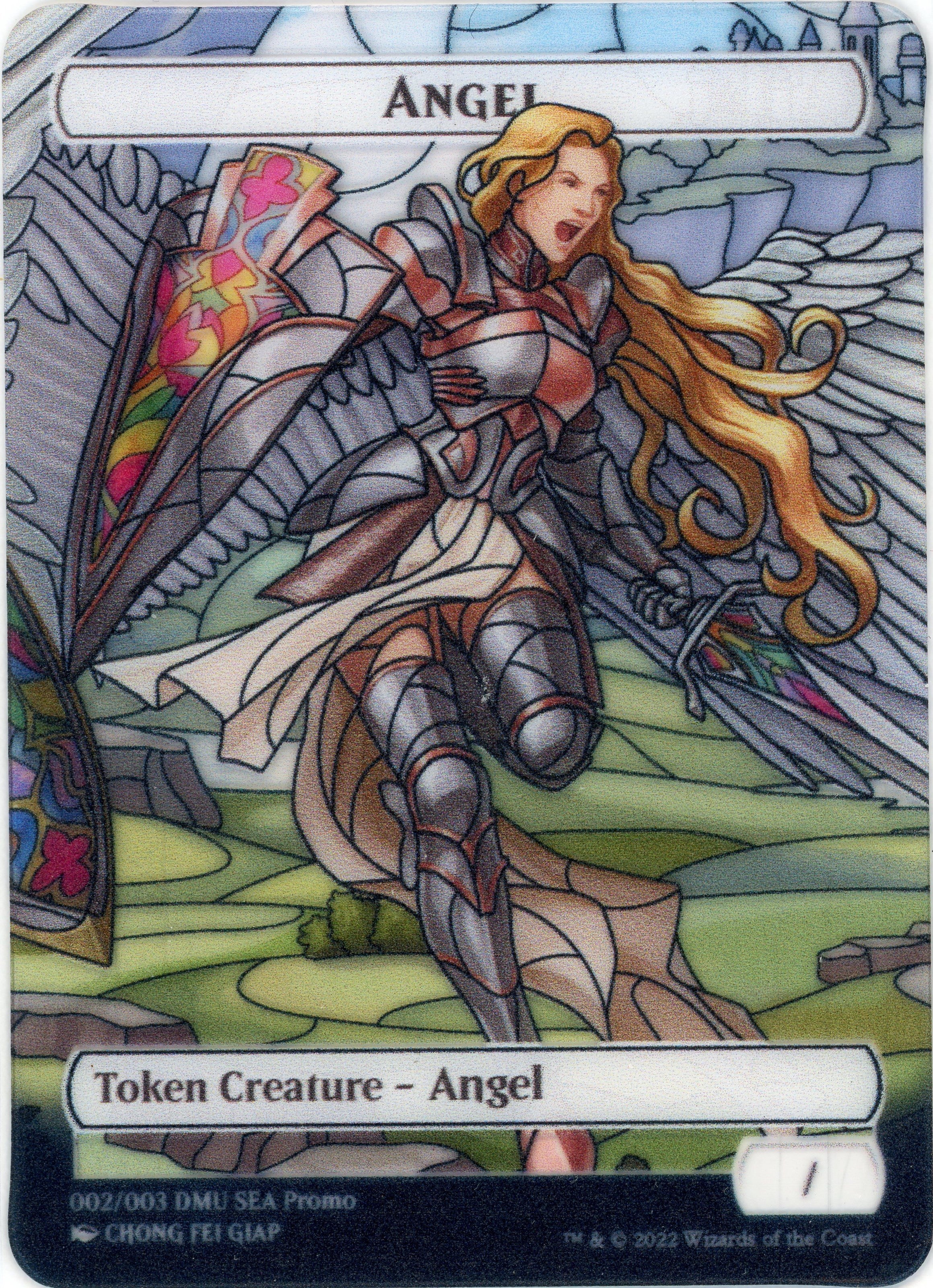 Angel Token (SEA Exclusive) [Dominaria United Tokens] | The CG Realm