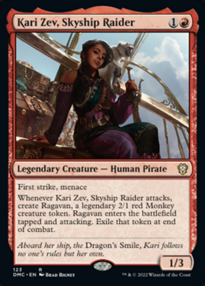 Kari Zev, Skyship Raider [Dominaria United Commander] | The CG Realm