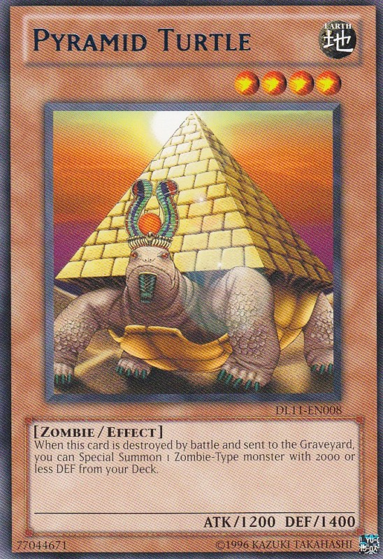 Pyramid Turtle (Blue) [DL11-EN008] Rare | The CG Realm