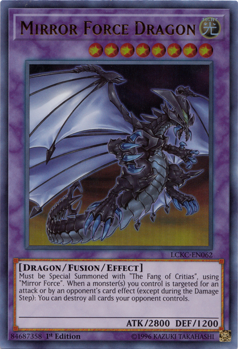 Mirror Force Dragon [LCKC-EN062] Ultra Rare | The CG Realm